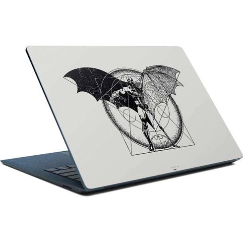 DC Comics Batman Skeleton diagram Art Surface Laptop Skin